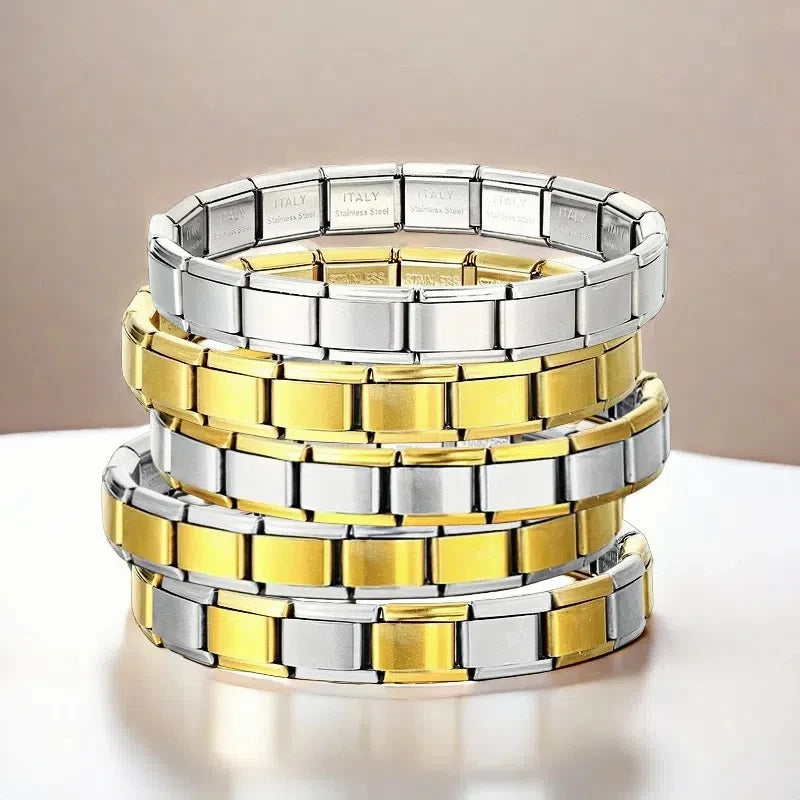 Adabilion Luxe Italian charm Bracelet Stainless steel
