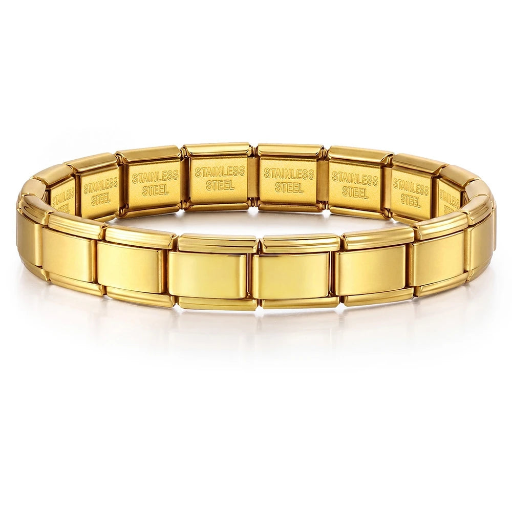 Adabilion Luxe Italian charm Bracelet Stainless steel