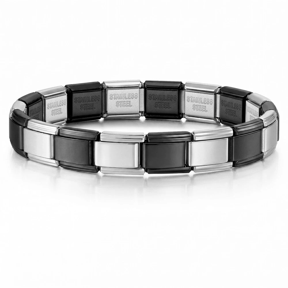 Adabilion Luxe Italian charm Bracelet Stainless steel