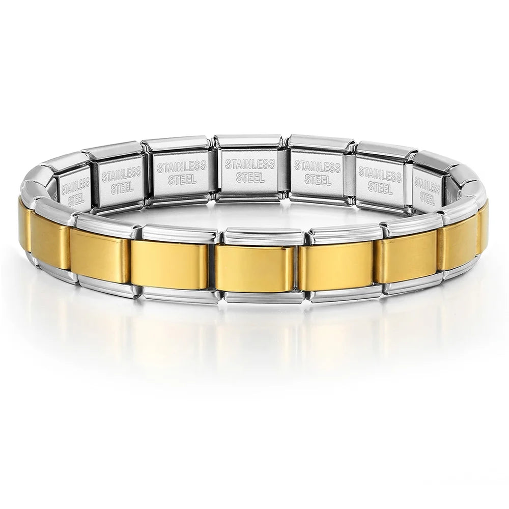 Adabilion Luxe Italian charm Bracelet Stainless steel