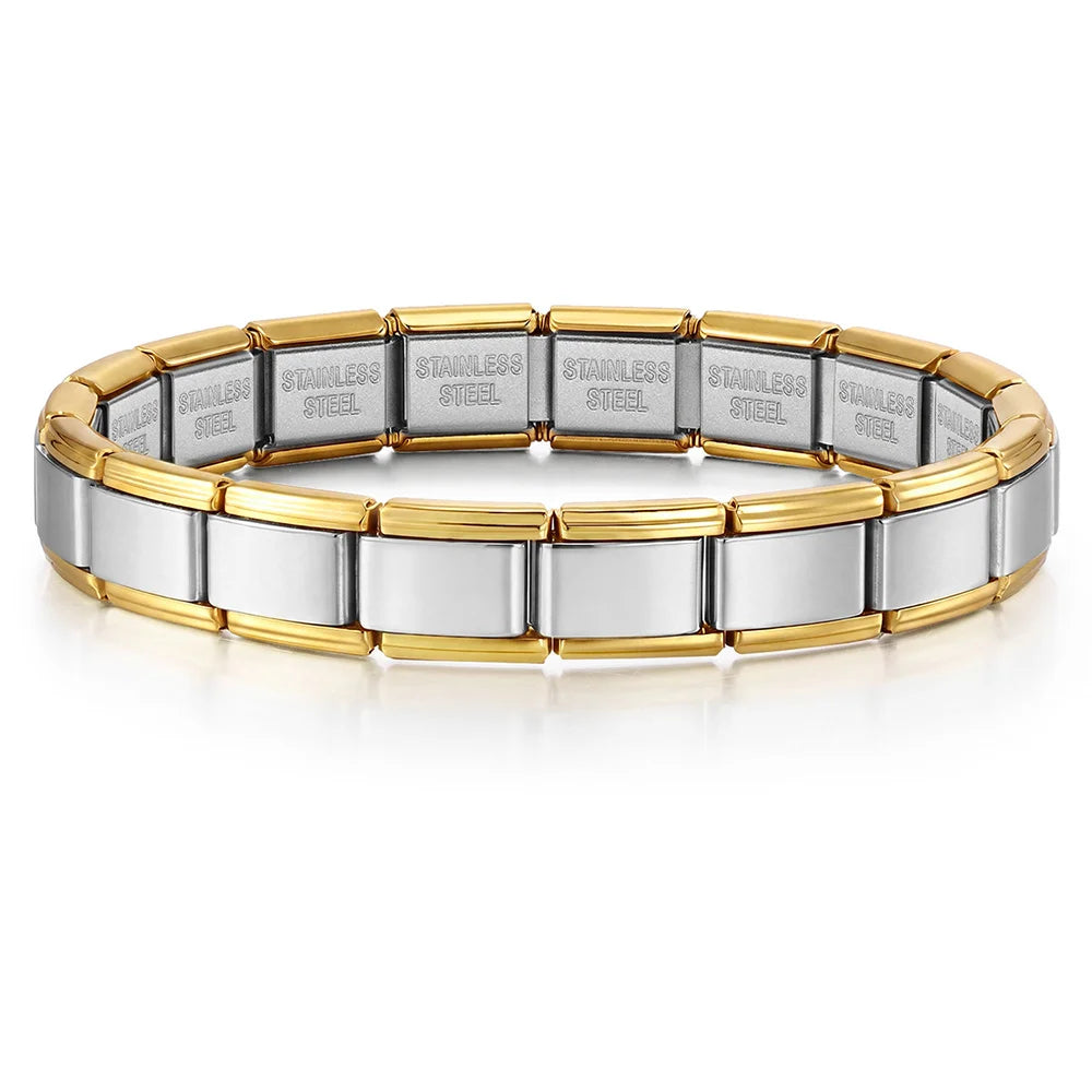 Adabilion Luxe Italian charm Bracelet Stainless steel
