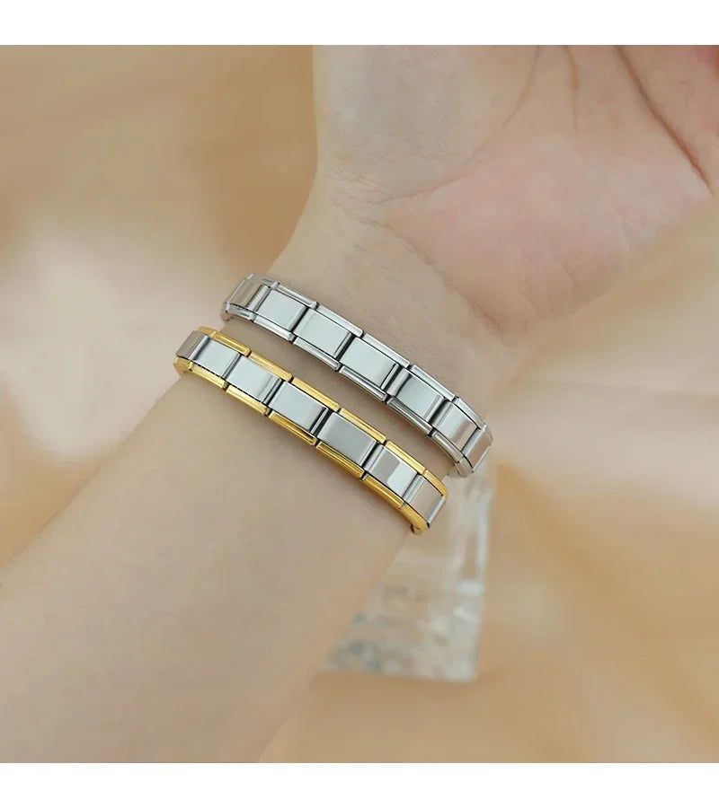 Adabilion Luxe Italian charm Bracelet Stainless steel